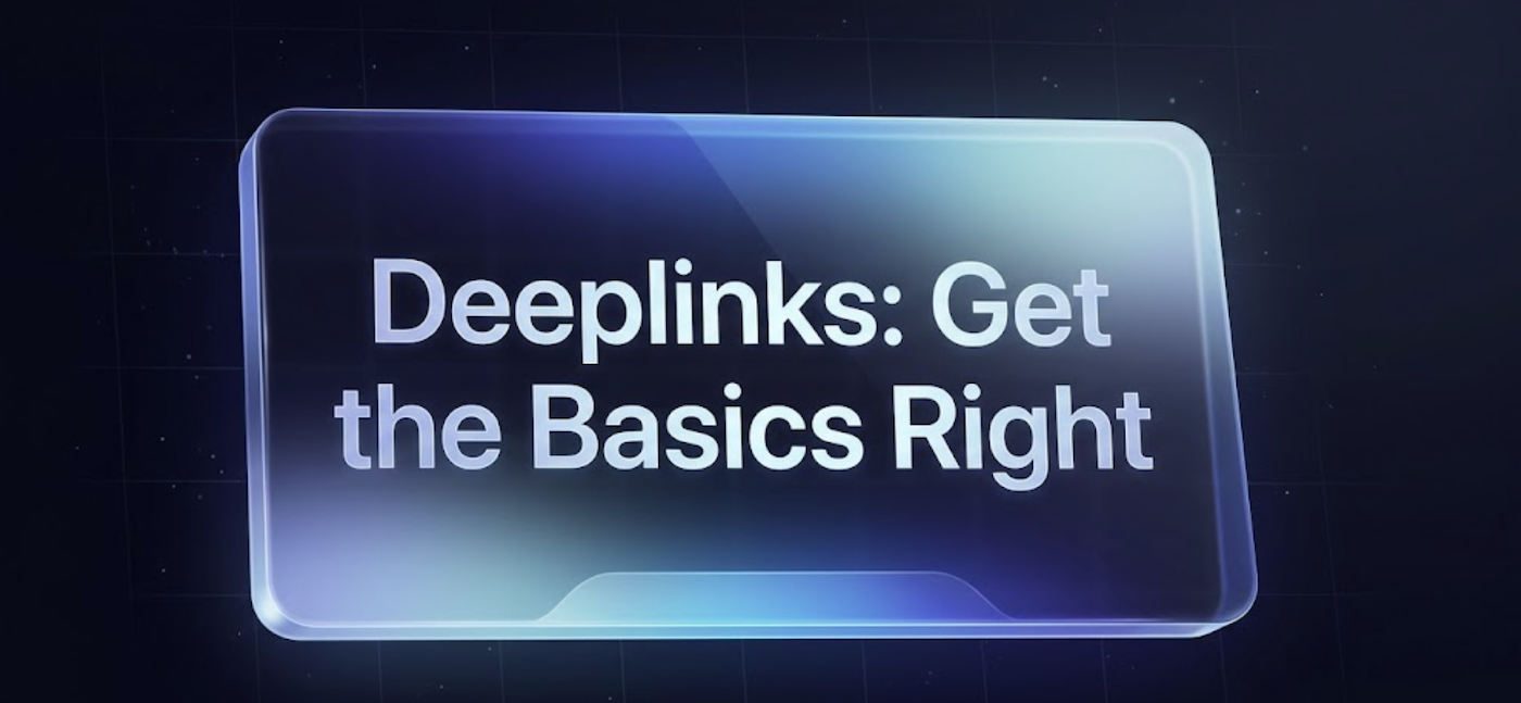 Deeplinks: Get the Basics Right — title card for the ChottuLink guide to deep linking