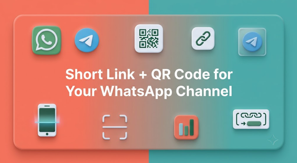 How to Create a Short Link and QR Code for Your WhatsApp Channel